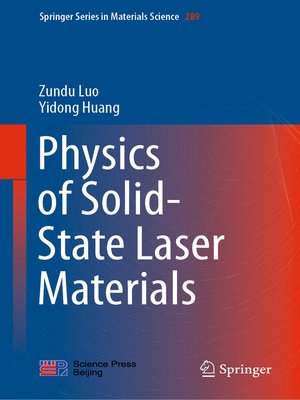 cover image of Physics of Solid-State Laser Materials